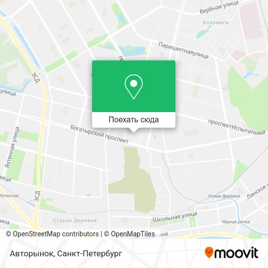 Карта Авторынок