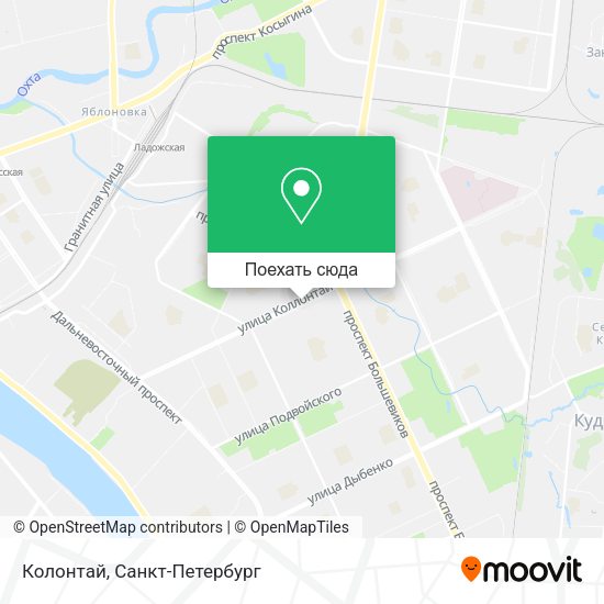 Карта Колонтай
