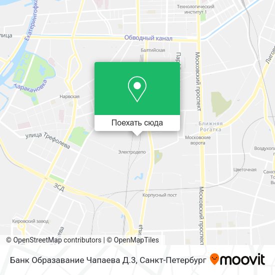 Карта Банк Образавание Чапаева Д.3