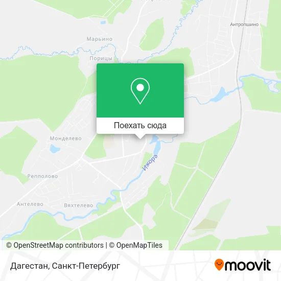Карта Дагестан