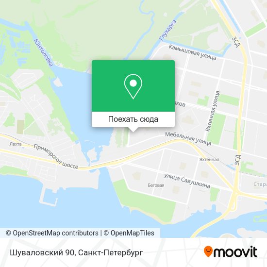 Карта Шуваловский 90