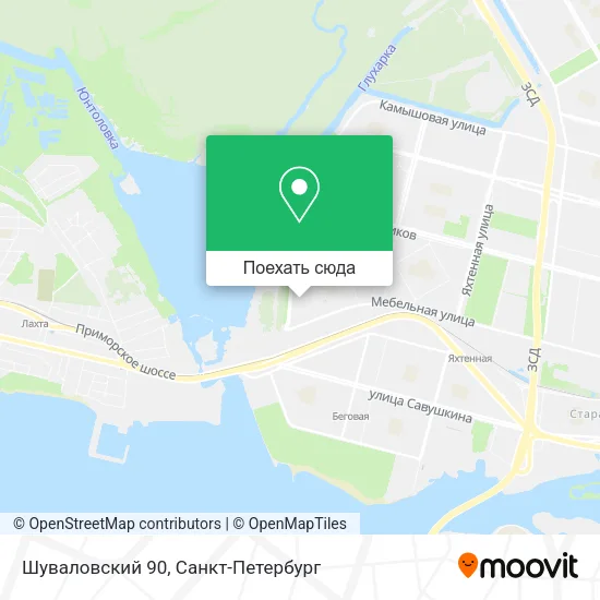 Карта Шуваловский 90