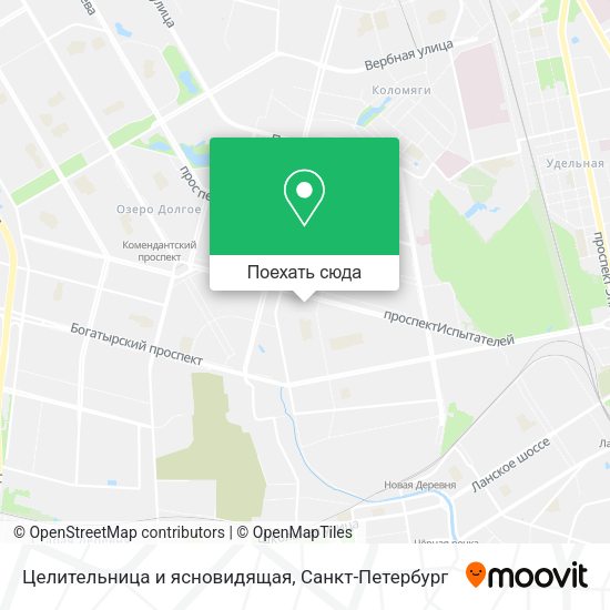 Карта Целительница и ясновидящая