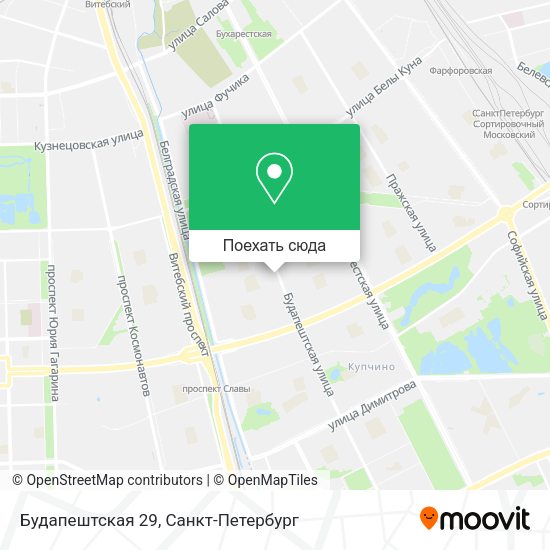 Карта Будапештская 29