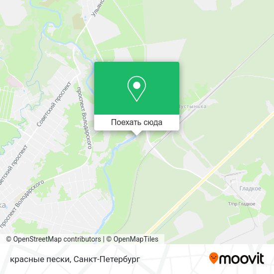 Карта красные пески