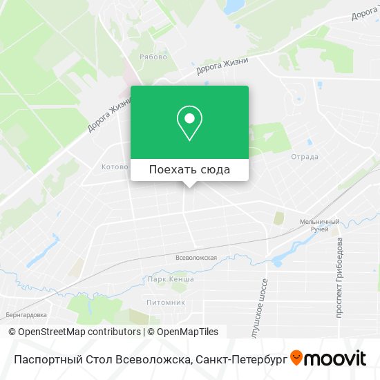 Карта Паспортный Стол Всеволожска