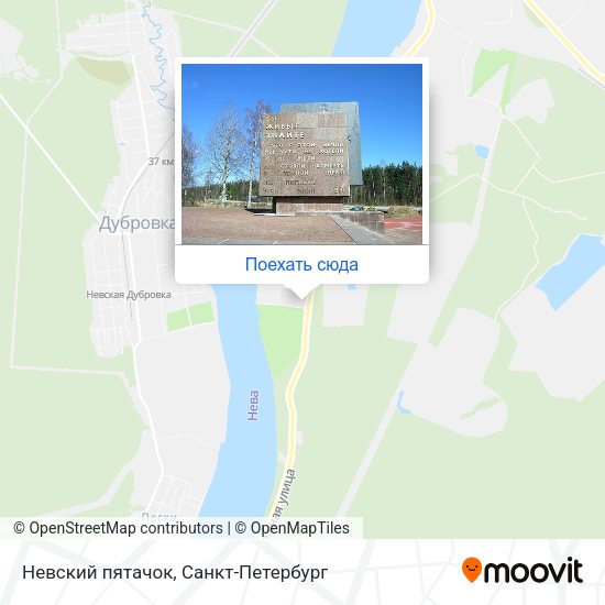 Карта Невский пятачок
