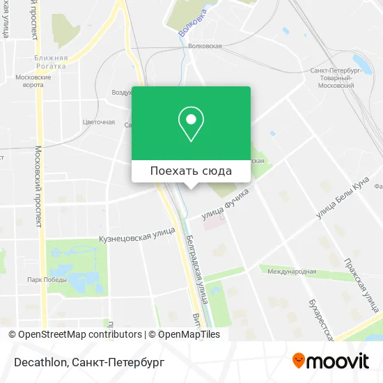Карта Decathlon