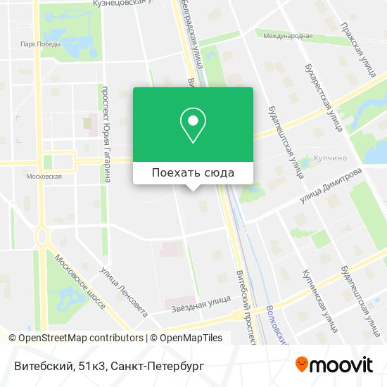 Карта Витебский, 51к3