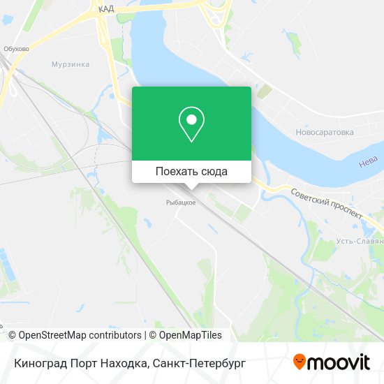 Карта Киноград Порт Находка