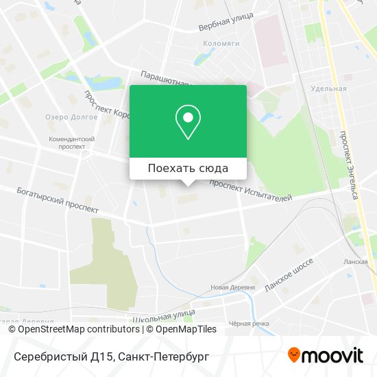 Карта Серебристый Д15