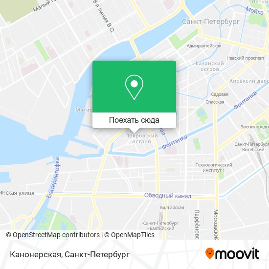 Карта Канонерская