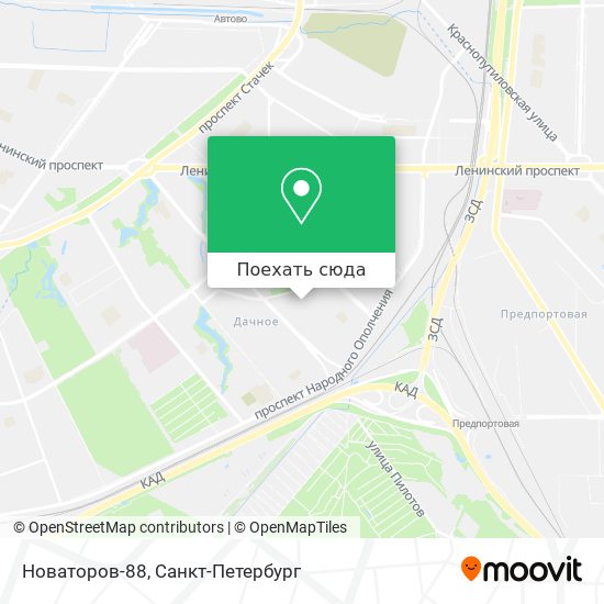 Карта Новаторов-88