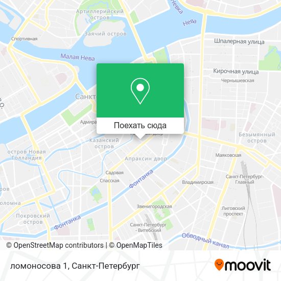 Карта ломоносова 1