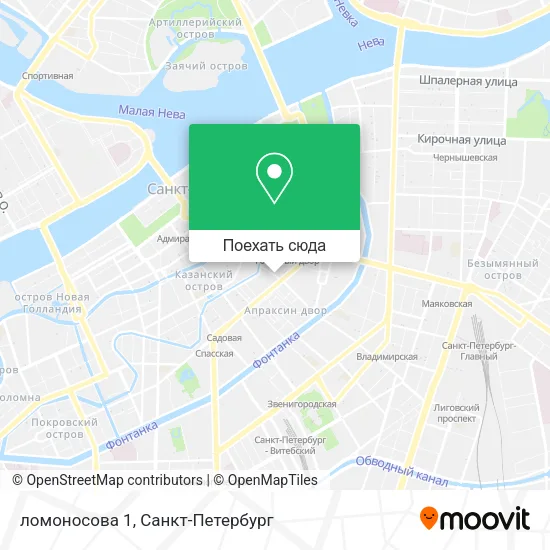 Карта ломоносова 1