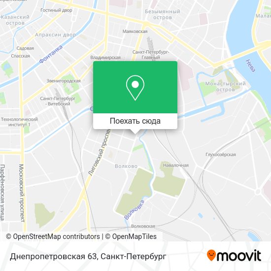 Карта Днепропетровская 63