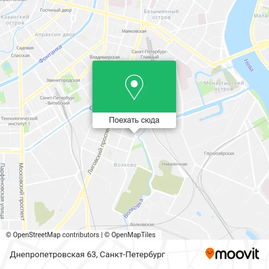 Карта Днепропетровская 63