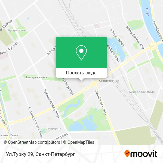 Карта Ул.Турку 29