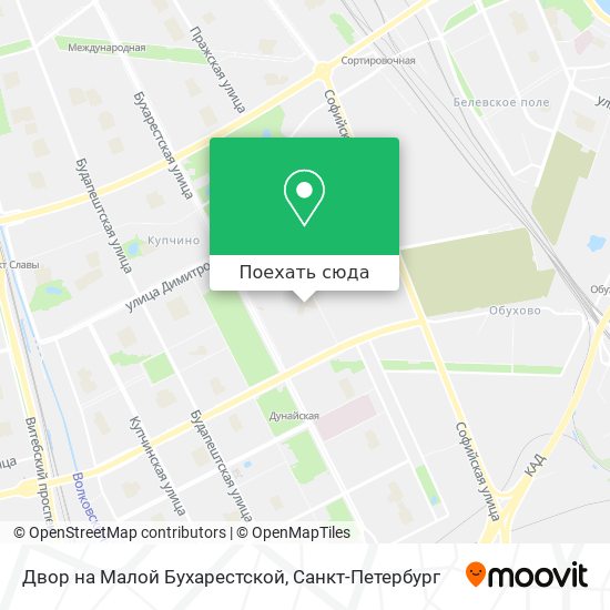 Карта Двор на Малой Бухарестской