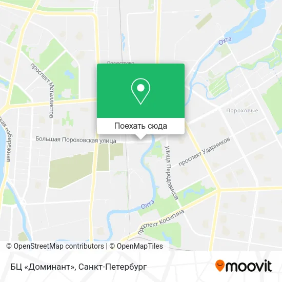 Карта БЦ «Доминант»