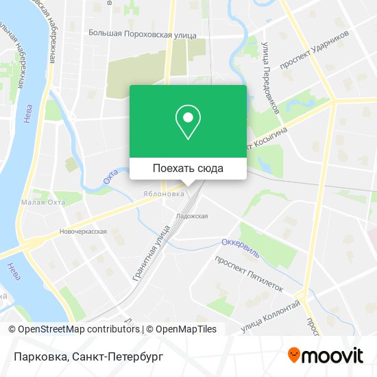 Карта Парковка