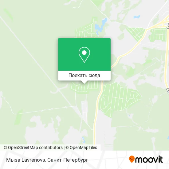 Карта Мыза Lavrenovs