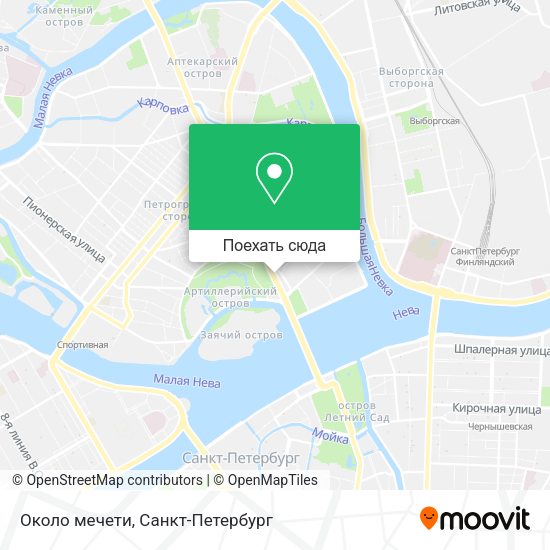 Карта Около мечети