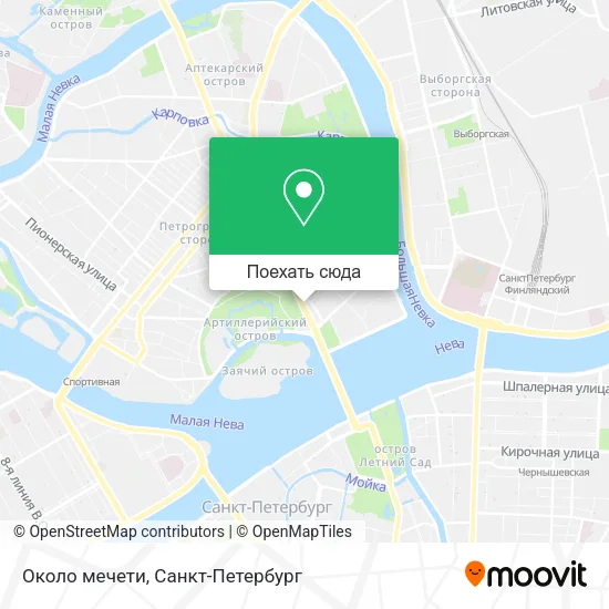Карта Около мечети