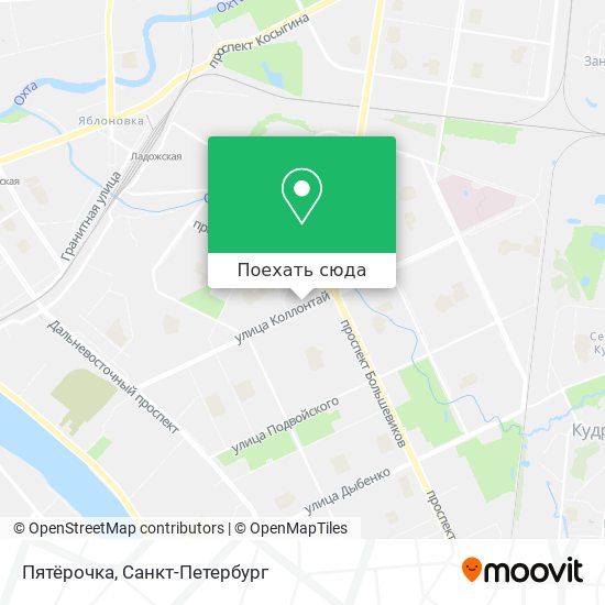 Карта Пятёрочка