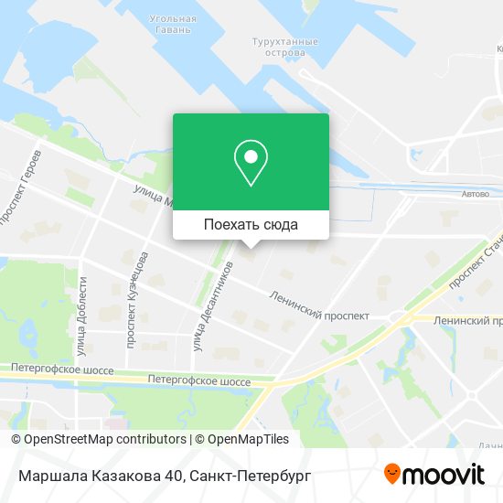 Карта Маршала Казакова 40