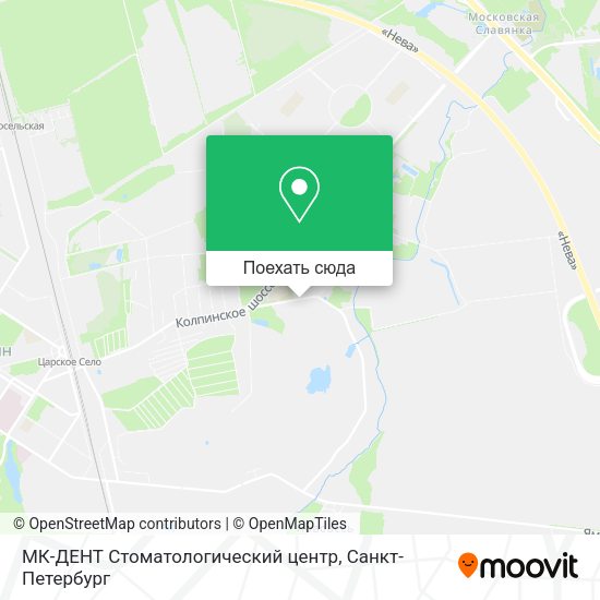 Карта МК-ДЕНТ Стоматологический центр