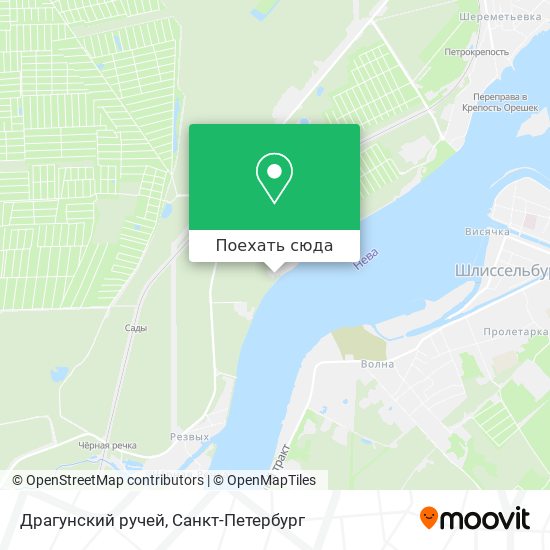 Карта Драгунский ручей