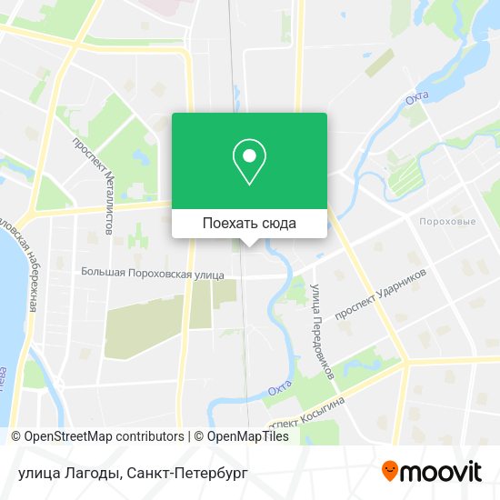 Карта улица Лагоды