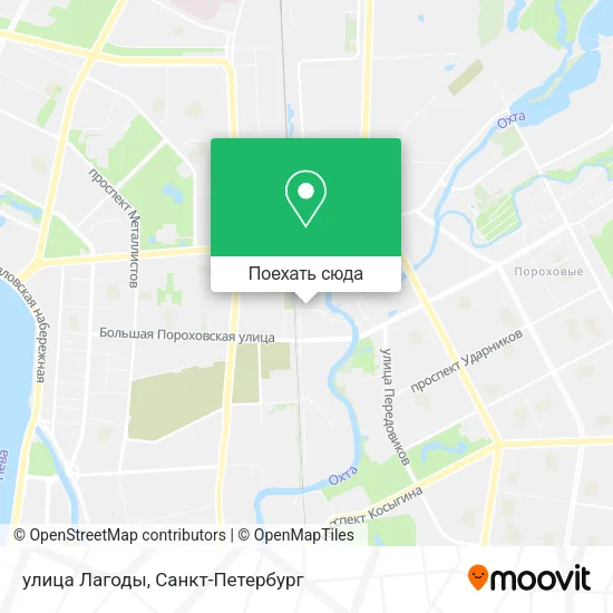 Карта улица Лагоды