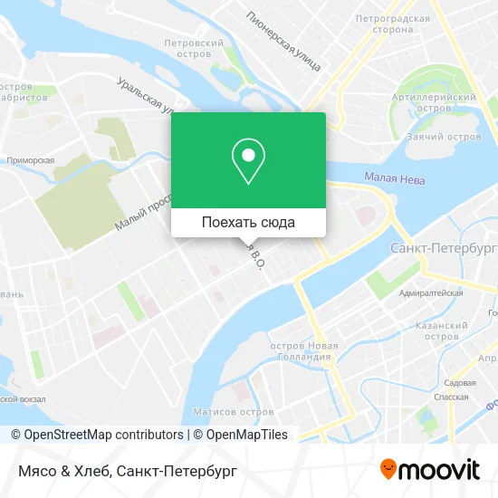 Карта Мясо & Хлеб