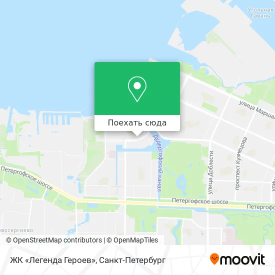 Карта ЖК «Легенда Героев»