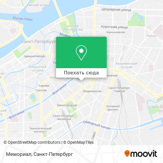 Карта Мемориал