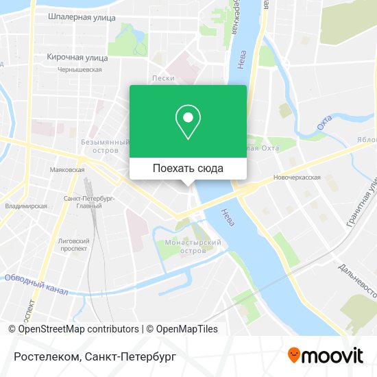 Карта Ростелеком