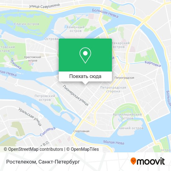 Карта Ростелеком