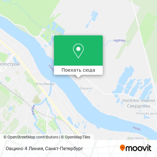 Карта Овцино 4 Линия