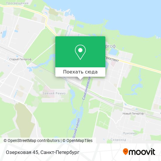 Карта Озерковая 45