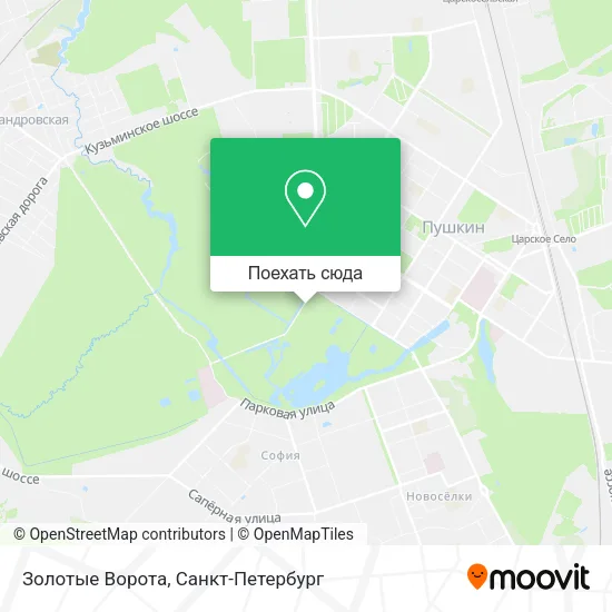 Карта Золотые Ворота