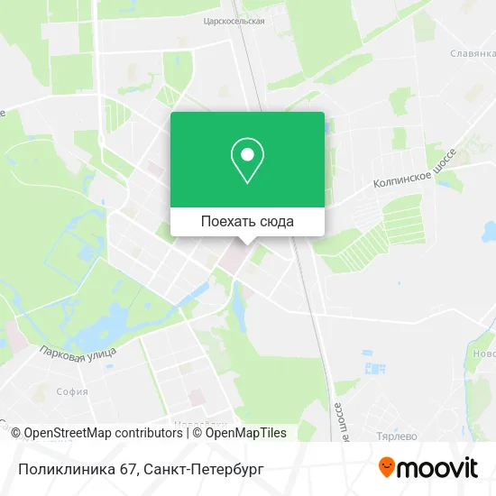Карта Поликлиника 67