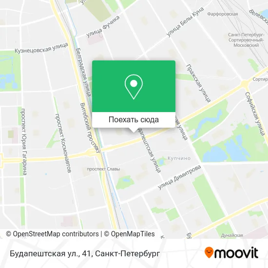 Карта Будапештская ул., 41