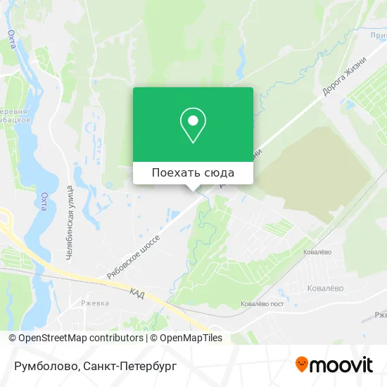 Карта Румболово