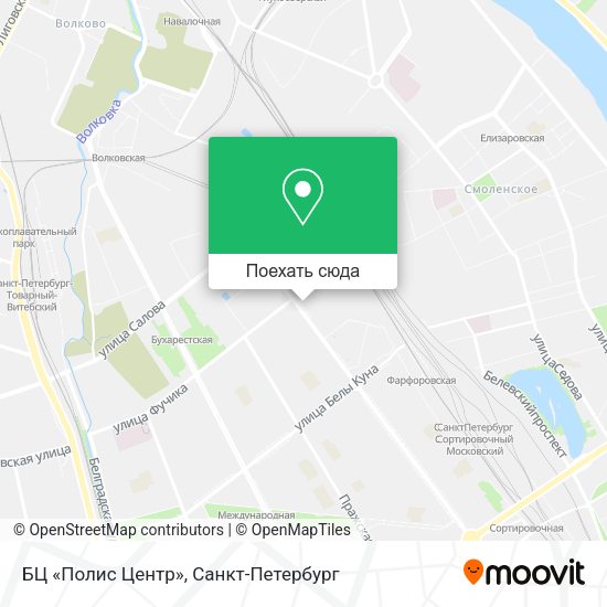 Карта БЦ «Полис Центр»