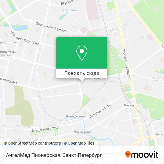 Карта АнгелМед Пионерская