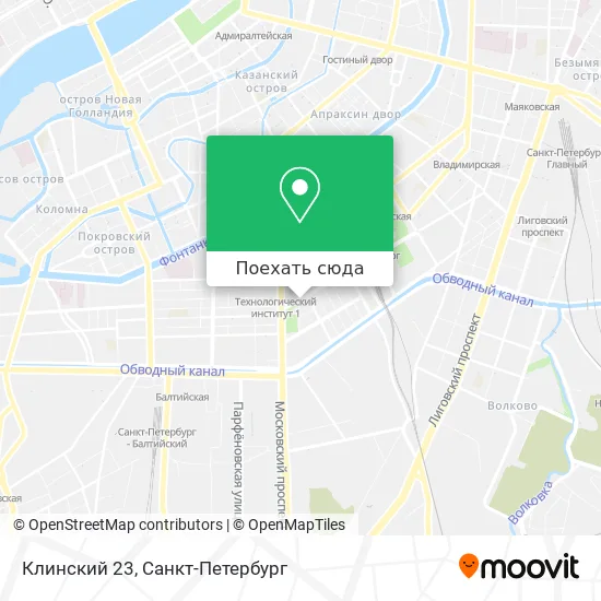 Карта Клинский 23