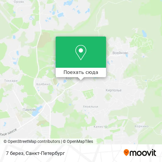 Карта 7 берез