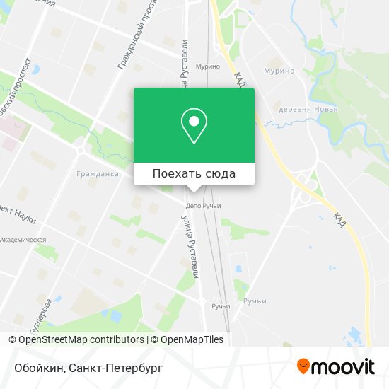 Карта Обойкин